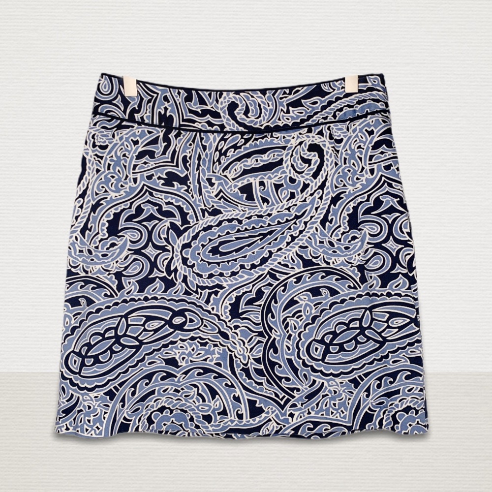 Vineyard Vines Nautical Paisley Margo Skirt US 2